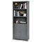 Bookcase Shelving Storage Wooden Standing Cabinet Unit Display with Doors